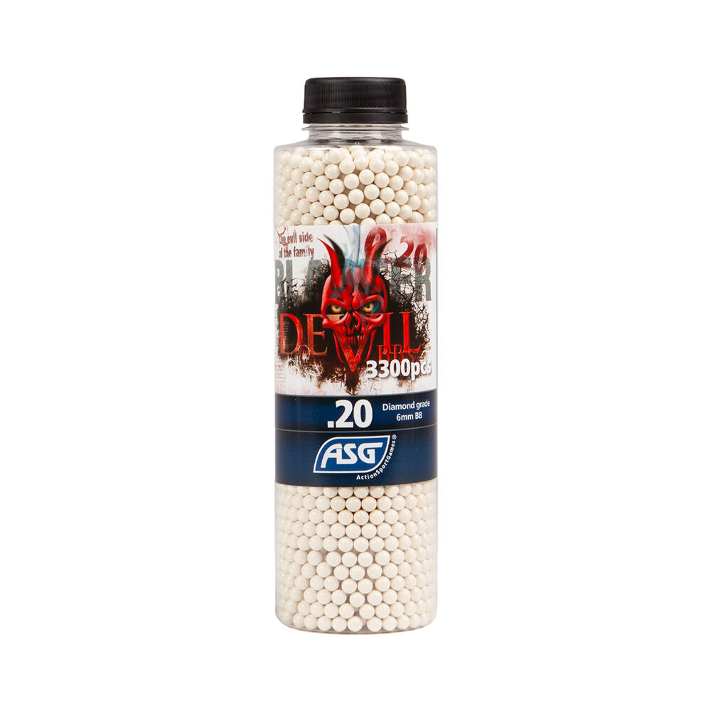 ASG Blaster Devil Airsoft BB's 0,20g 6mm BB 3300 Stck Plastik
