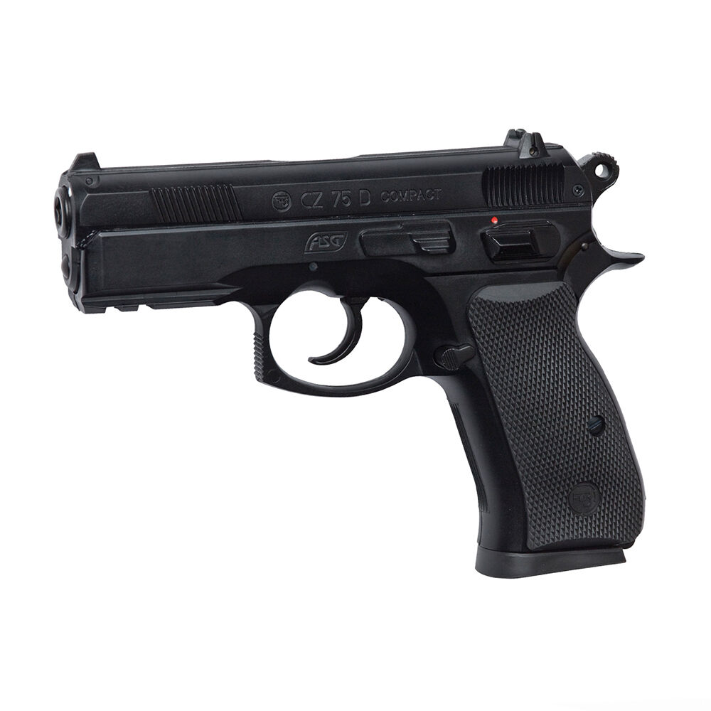 ASG CZ 75D Compact Airsoft Co2 Pistole NBB 6mm BB Schwarz