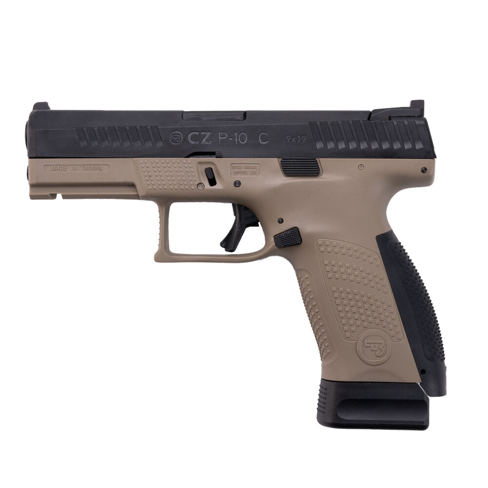 ASG CZ P-10C Co2 Pistole CBB Metalslide 6mm BB Dual Tone