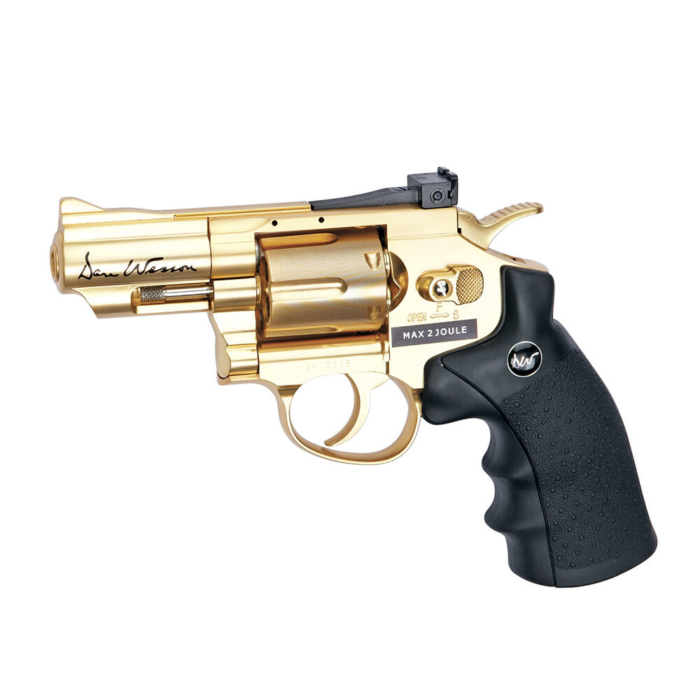 ASG Dan Wesson 2,5 Zoll CO2 Revolver 4,5mm BB Gold