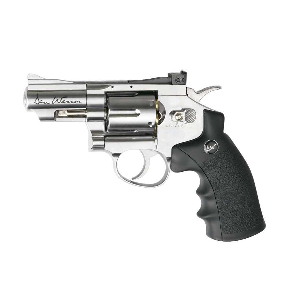 ASG Dan Wesson 2,5 Zoll CO2 Revolver 4,5mm Diabolo Silver