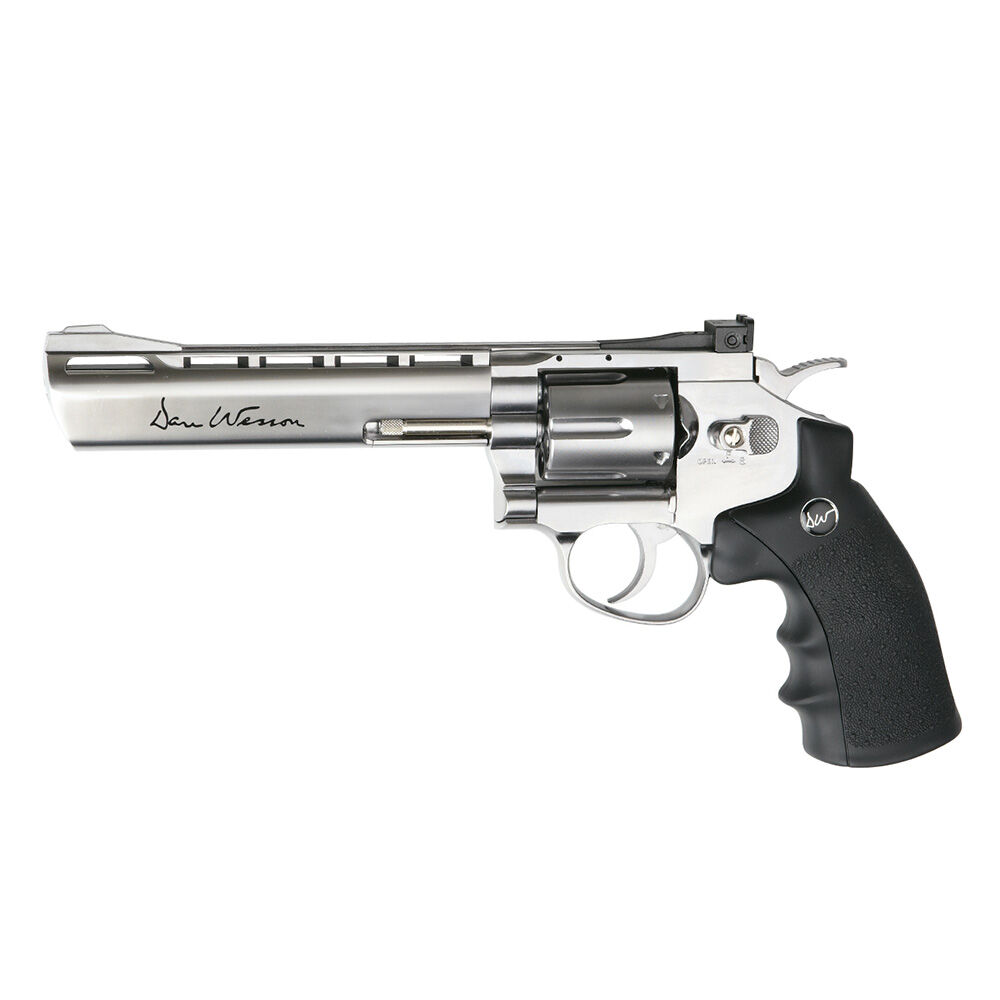 ASG Dan Wesson 6 Airsoft Revolver 6mm BB silber