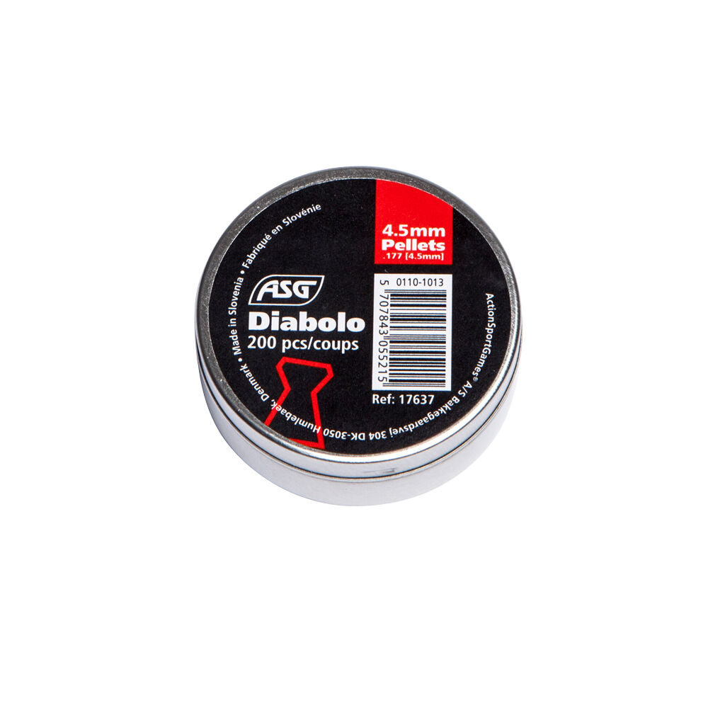 ASG Diabolos Flachkopf 4,5mm 0,47g 200 Stk