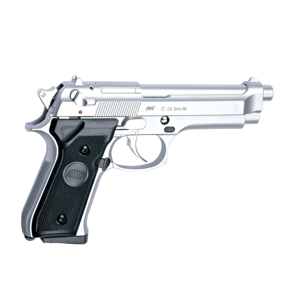 ASG M92F Airsoft Pistole 6mm BB Gas silver
