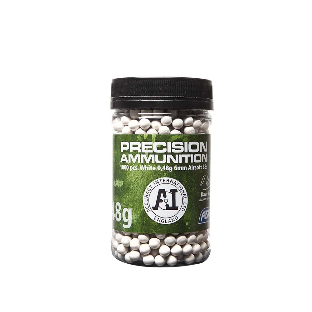 ASG Precision Ammunition Airsoft BBs Plastik 0,48g 6mm BB 1000 Schuss
