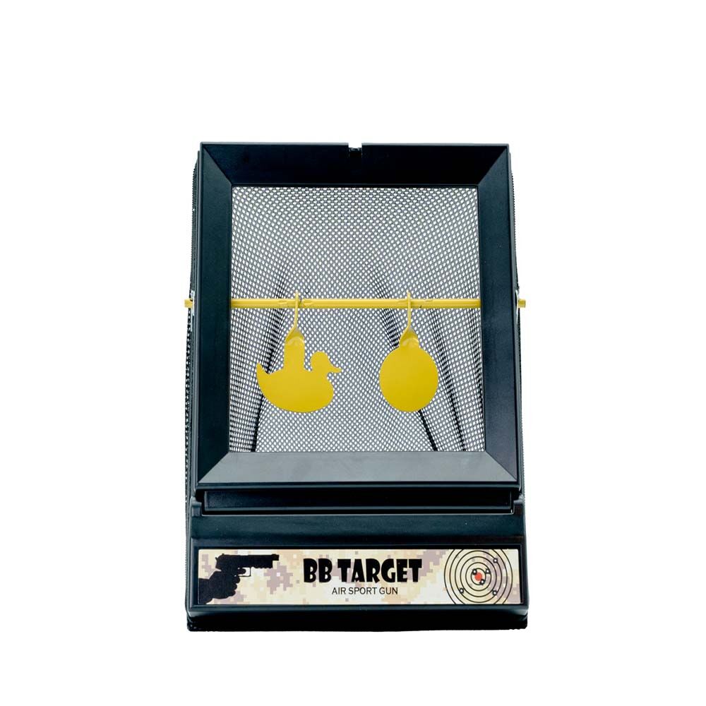 ASG Zielscheibenkasten mit BB-Fangnetz & Metallzielen 17 x 17 cm