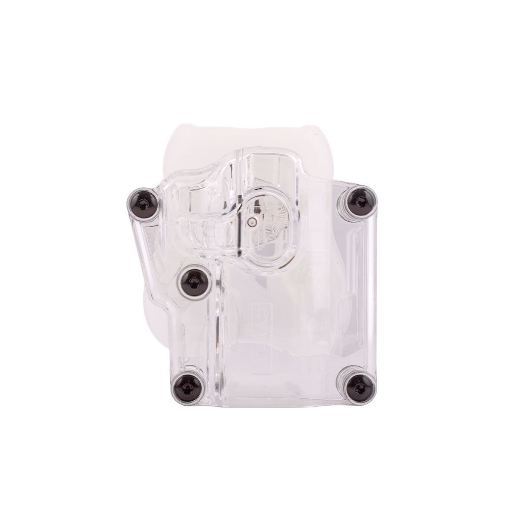 Cytac Mega-Fit Universalholster Transparent mit Frosted Paddle