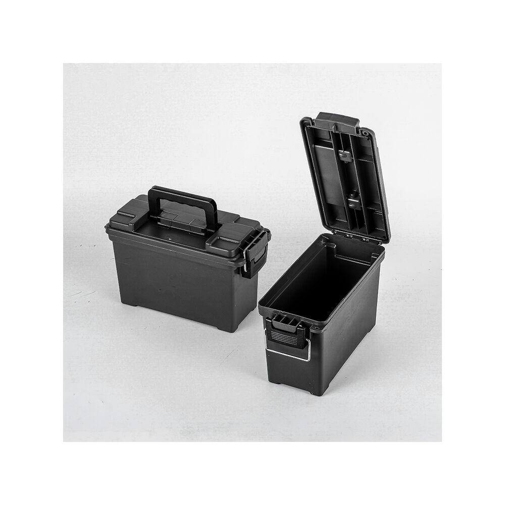 GLARY Ammo Box Munitionskiste Kunststoff 35x18x22 cm Schwarz