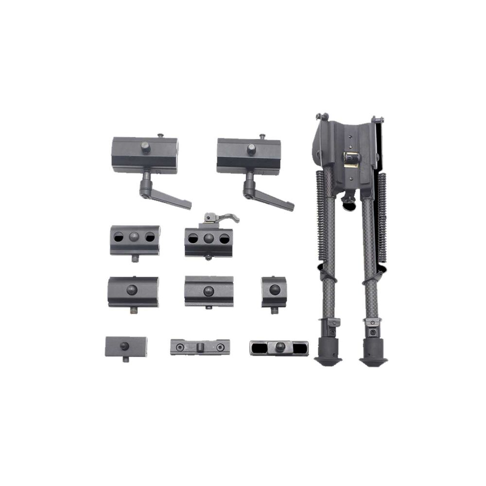 KECK Optics Bipod Zweibein Carbon inkl. 10 Adapter
