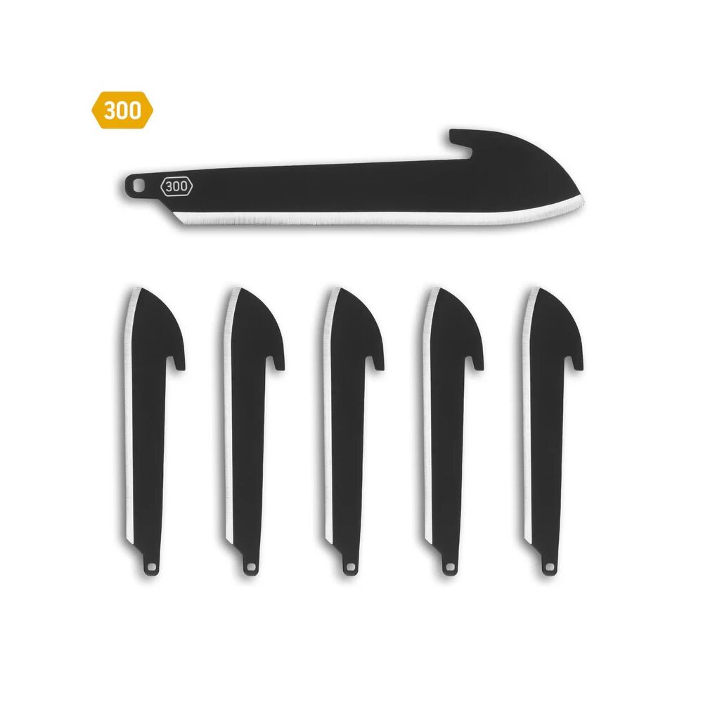 Outdoor Edge 3.0 Sheepsfoot Ersatzklingen-Set (6er-Pack) f�r RazorSafe Messer