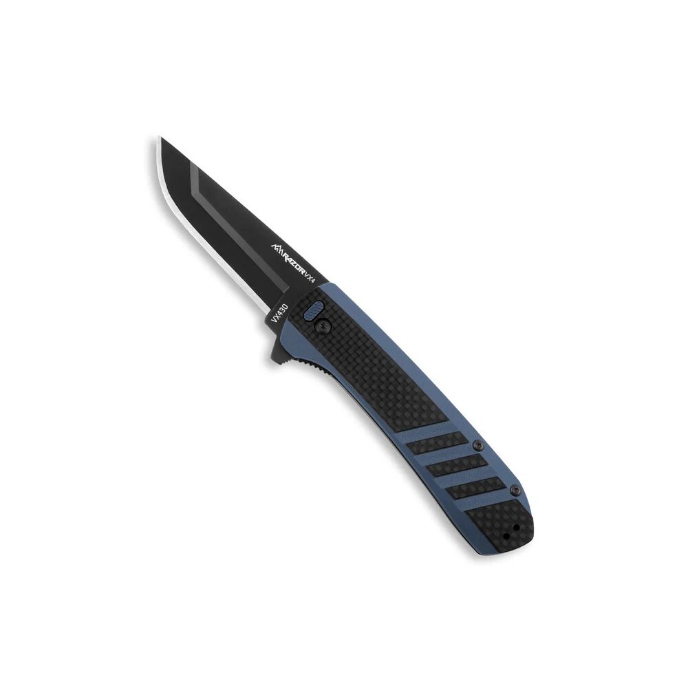Outdoor Edge RAZOR VX4 Klappmesser mit Wechselklingen Blue/Carbon