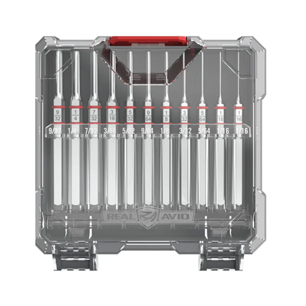 Real Avid Accu-Punch 11-teiliges Standard Pin Punch Set
