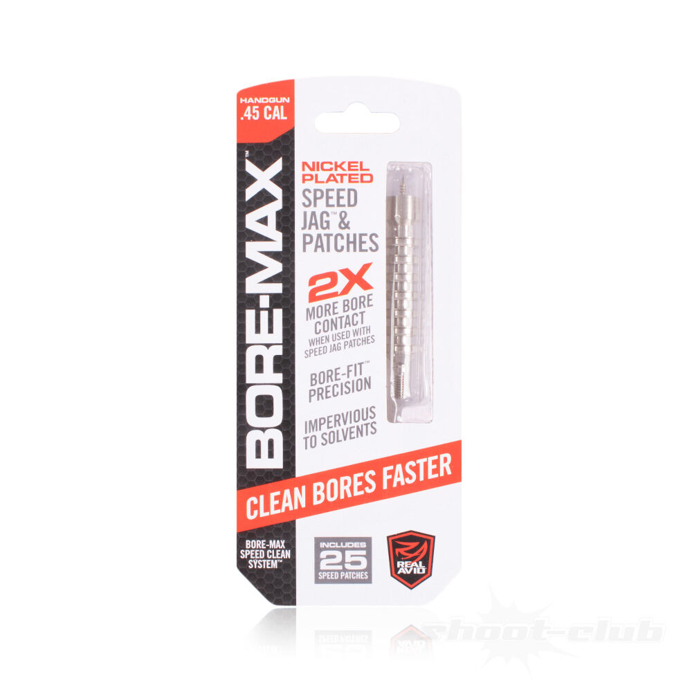 Real Avid Bore-Max Speed Jag & Patches .45