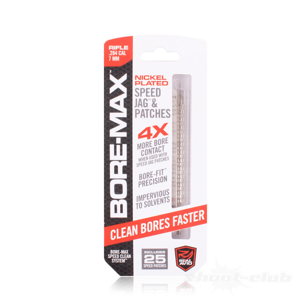 Real Avid Bore-Max Speed Jag & Patches 7mm