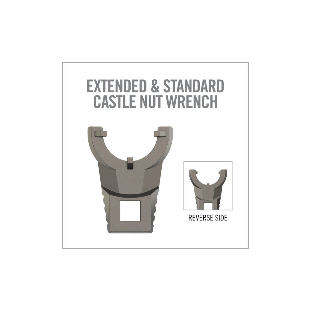 Real Avid Master-Fit Extended & Standard Castle Nut Wrench