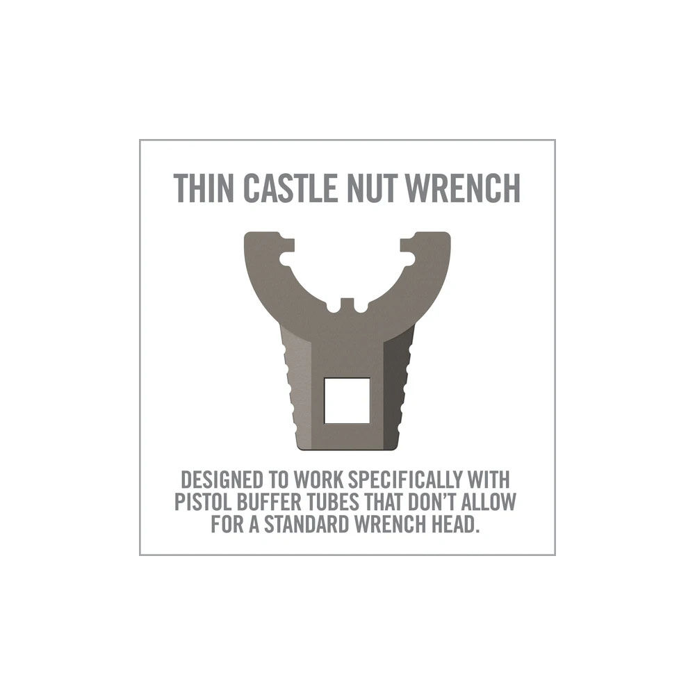 Real Avid Master-Fit Thin Castle Nut Wrench