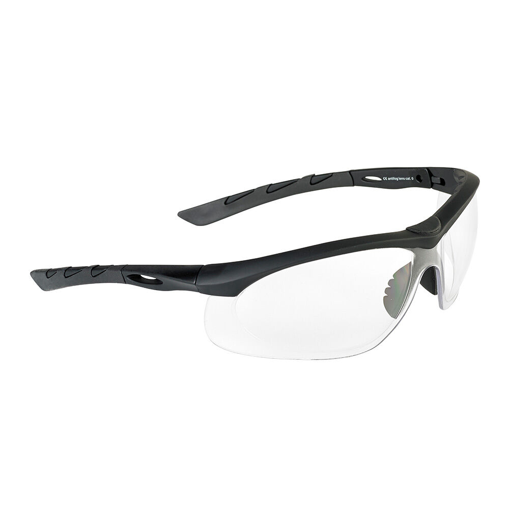 Swiss Eye Lancer black Schutzbrille / Sportbrille mit klarem Glas