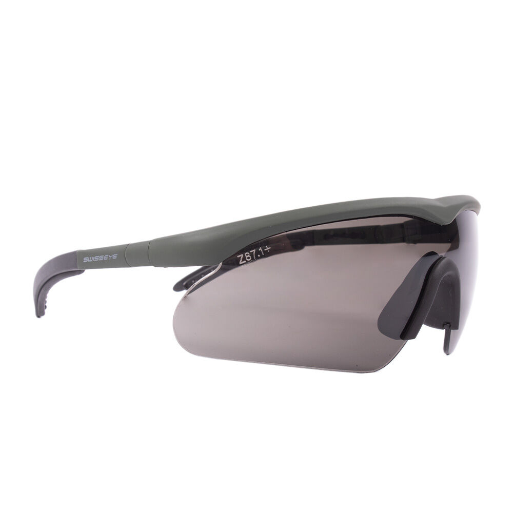 Swiss Eye Raptor L Schutzbrille / Sportbrille gr�n mit 2 Wechselgl�sern