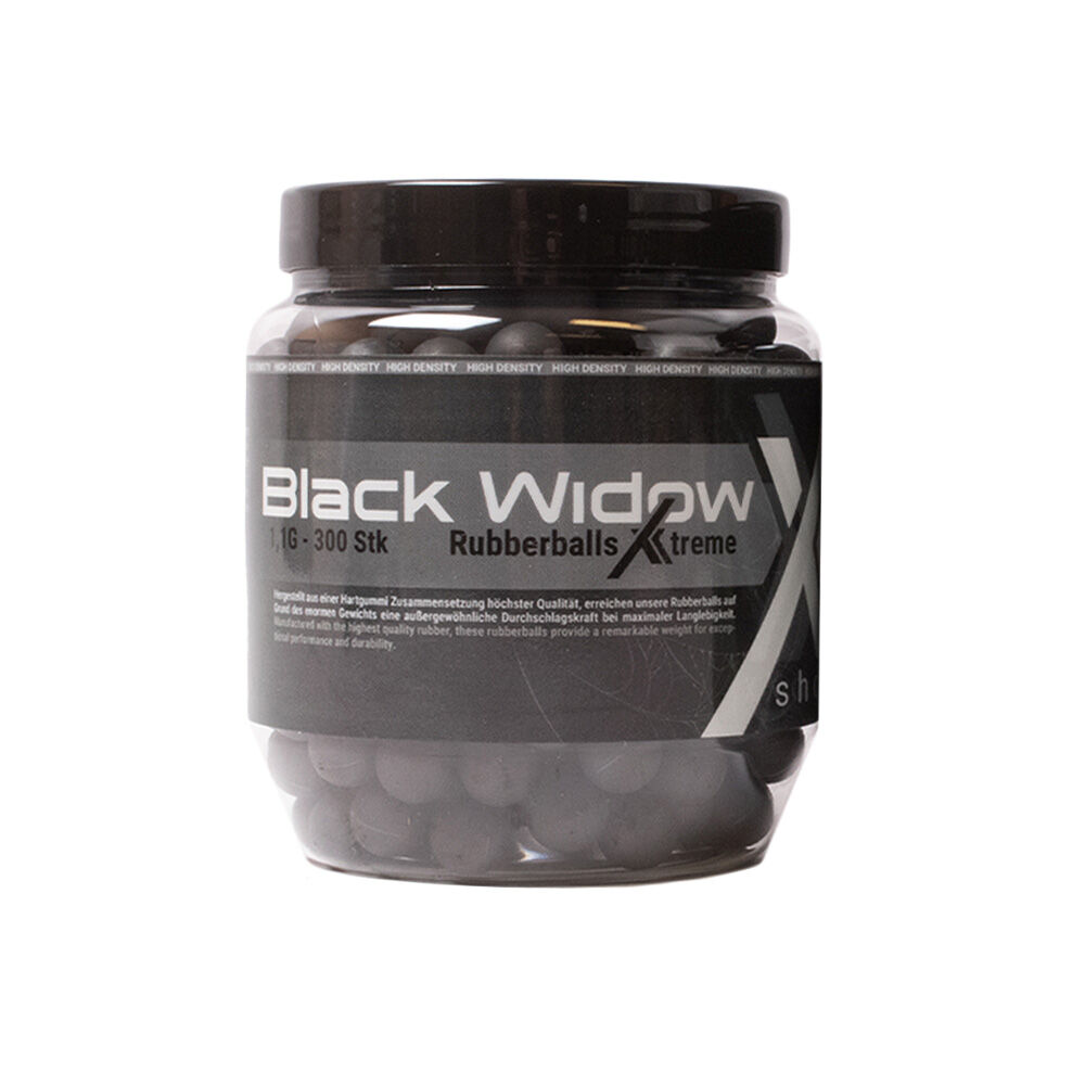 shoXx Black Widow Rubberballs Xtreme cal. 43 - Packungsinhalt 300 Stck
