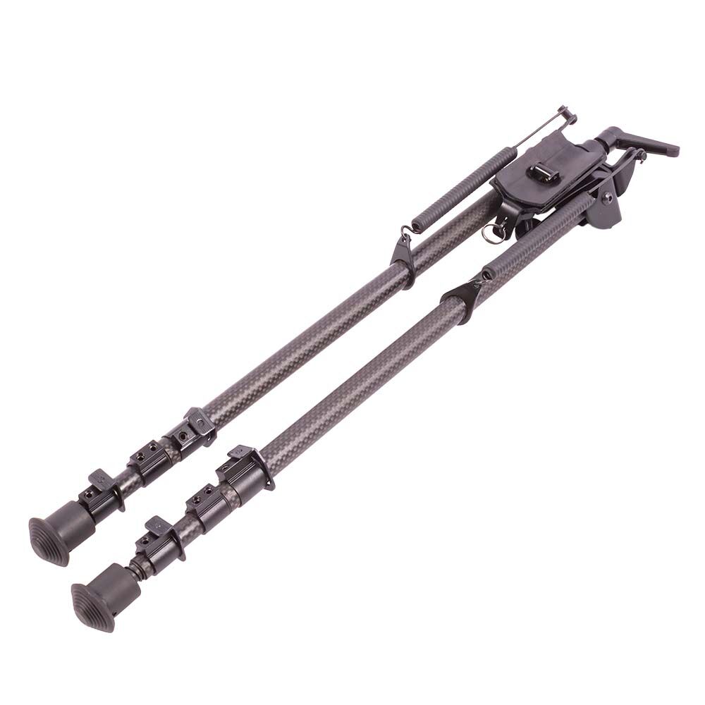 shoXx Zweibein Bipod 33-69cm Carbon Fiber Schwenkbar Podloc