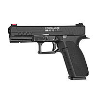 ASG Commander XP18 Airsoft Pistole Gas und Co2 Blowback 6mm BB schwarz