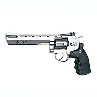 ASG Dan Wesson 6 CO2 Revolver 4,5mm Diabolos silber