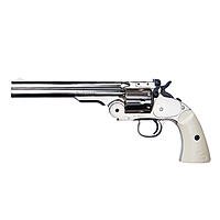 ASG Schofield 6 Airsoft Revolver 6mm BB silber/chrome