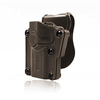 Cytac Mega-Fit Holster Tan fr ber 60 Pistolen - Links