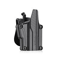 Cytac Mega-Fit Thumbsmart Holster RH Paddle Schwarz