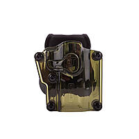 Cytac Mega-Fit Universalholster Transparent Gr�n mit schwarzem Paddle
