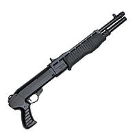 Franchi SPAS-12 Airsoft Shotgun Federdruck 6mm BB schwarz