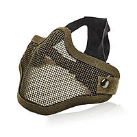 Invader Gear Steel Half Face Mask Airsoft Maske OD Green