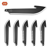 Outdoor Edge 2.5 Carry Drop Point Ersatzklingen-Set (6er-Pack) f�r RazorSafe Messer