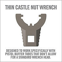 Real Avid Master-Fit Thin Castle Nut Wrench