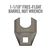 Real Avid Master-Fit Wrench Head 1-1/16'' Free-Float Barrel Nut