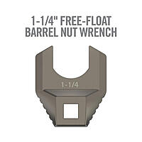 Real Avid Master-Fit Wrench Head 1-1/4 Free-Float Barrel Nut