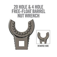 Real Avid Master-Fit Wrench Head Free-Float Barrel Nut Wrench