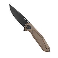 Real Avid RAV-3 Klappmesser schwarz tan