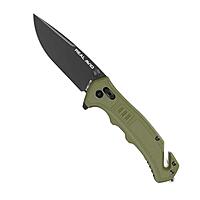 Real Avid RAV-4 Klappmesser Rescue Messer schwarz OD