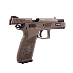 ASG CZ P-09 Airsoft GBB Pistole ab18 mit Polymer Schlitten - TAN Bild 5