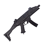 ASG CZ Scorpion EVO 3 A1 HPA Airsoft Maschinenpistole 6mm BB Schwarz Bild 3