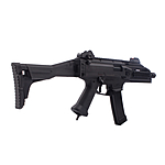 ASG CZ Scorpion EVO 3 A1 HPA Airsoft Maschinenpistole 6mm BB Schwarz Bild 4