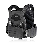 Cytac Taktische Weste Plate Carrier Schwarz mit Lasercut und Magpouches Bild 3