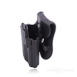 Cytac Glock 17 Light Bearing Holster Schwarz 