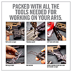 Real Avid Gun Tool Edge AR15 Multifunktionstool 