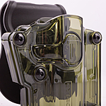 Cytac Mega-Fit Universalholster Transparent Gr�n mit schwarzem Paddle 