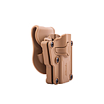 Cytac Mega-Fit Universalholster - Tan mit Paddle Bild 3