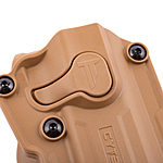 Cytac Mega-Fit Universalholster - Tan mit Paddle 