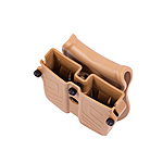 Cytac Universal Double Mag Pouch 9mm, .40, .45 Khaki 