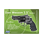 ASG Dan Wesson 2,5 Zoll CO2 Revolver 6mm BB Schwarz Bild 4